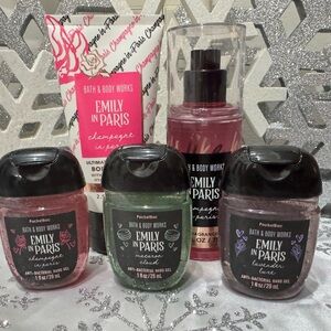 Bath & Body Works Emily in Paris Collection - Pink, Green, Black
